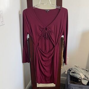 Fashion Nova dress with mid-driff cut out